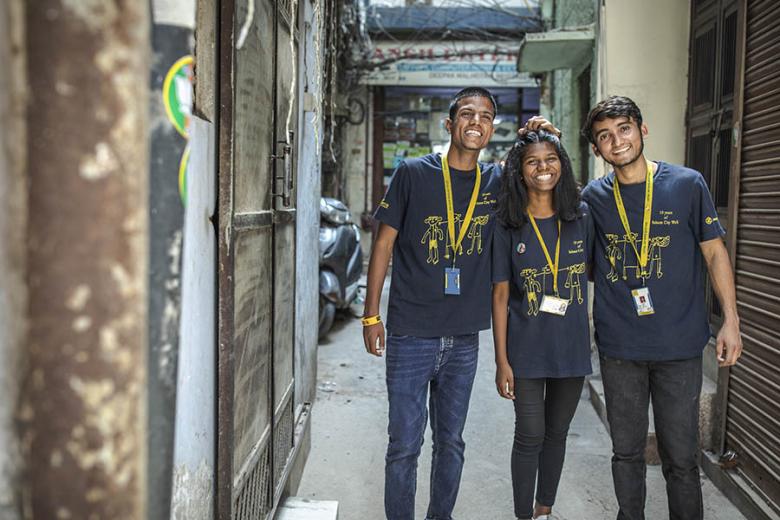 Salaam Baalak City Walk Guides in Delhi | Photo credit: G Adventures