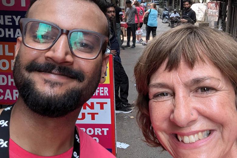 Liz and Hersh in India | Travel Nation