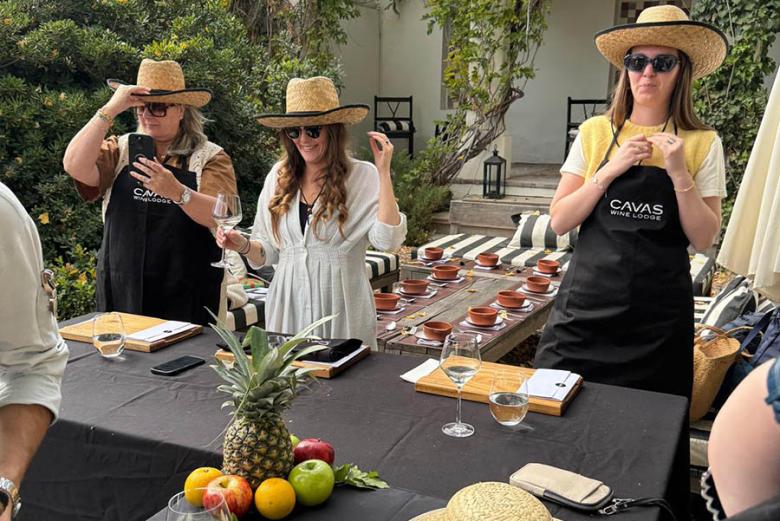 Charlie at a cooking class in Mendoza | Travel Nation