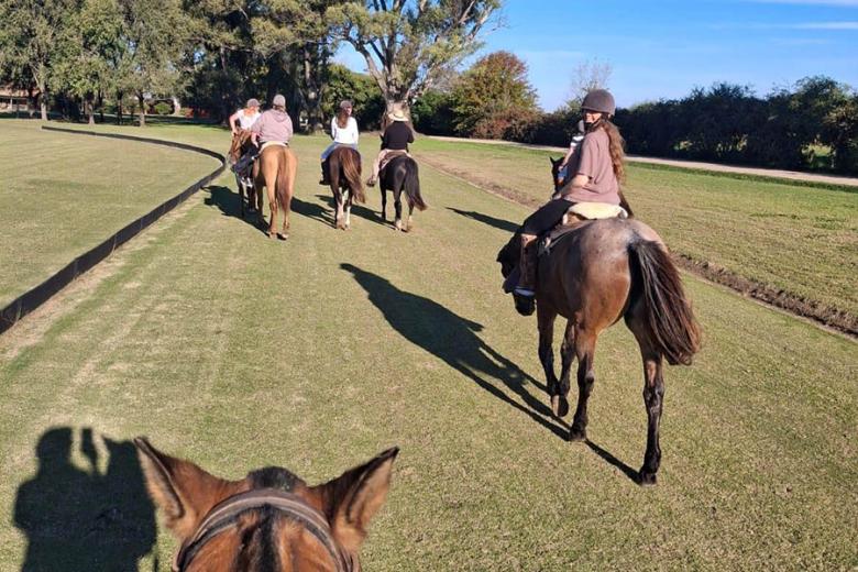 Charlie horseriding in Argentina | Travel Nation