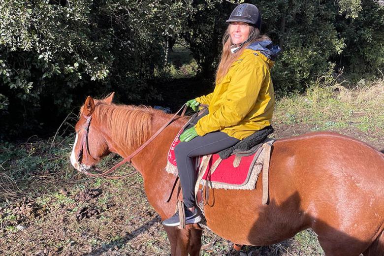Charlie on horseback in Argentina | Travel Nation