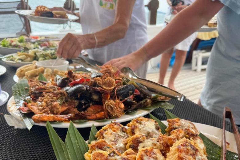 Delicious food aboard a SeaTrek cruise | Travel Nation