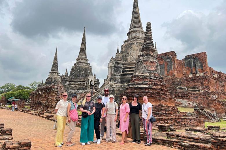 Shelley in Ayutthaya, Thailand | Travel Nation