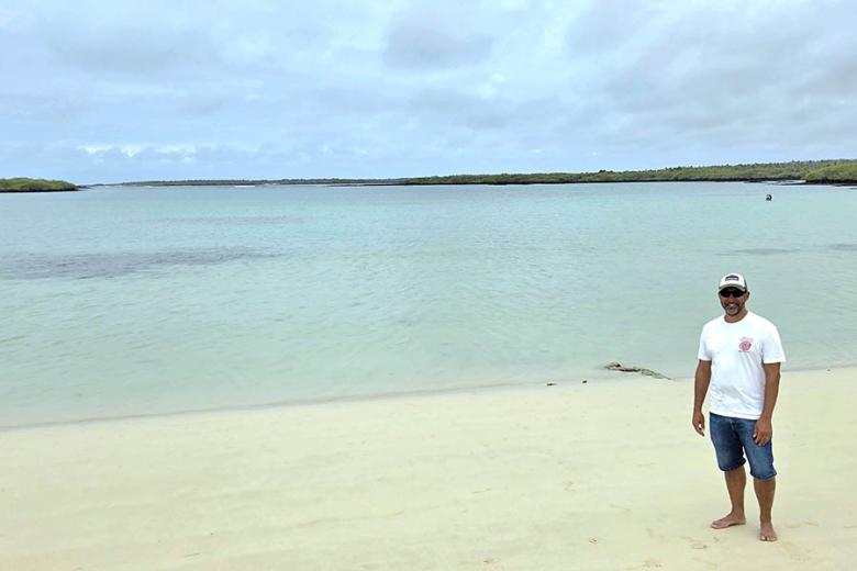 Jim exploring the Galapagos | Travel Nation