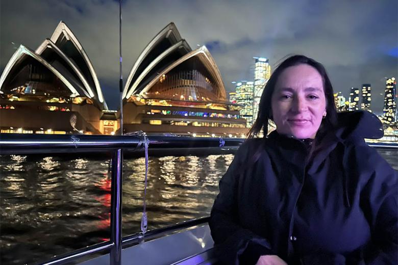 Marie at Sydney Harbour | Travel Nation