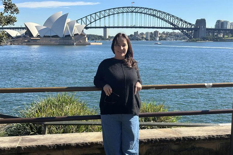 Marie at the Sydney Opera House | Travel Nation