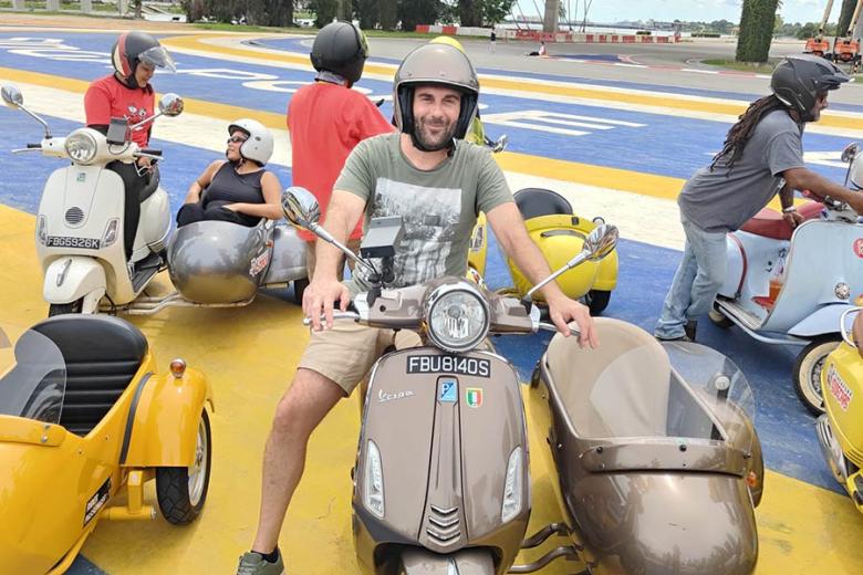 Audric on his Singapore sidecar tour | Travel Nation