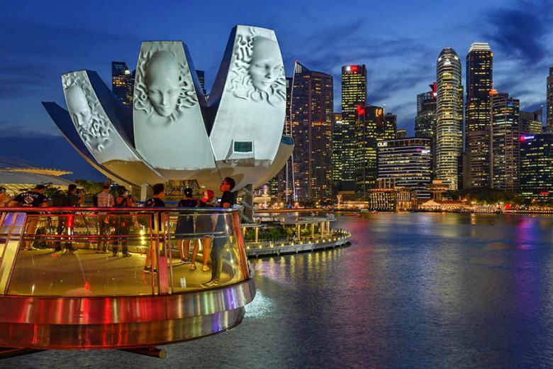 Visit the ArtScience Museum in Singapore | Photo credit: Singapore Tourist Board