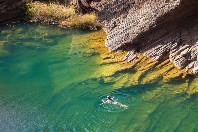 Swim the the desert oasis at Karijini National Park | Travel Nation