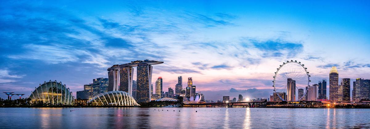 Singapore at sunset | Travel Nation
