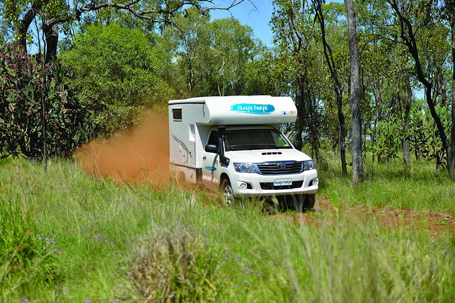 Cheapa 4WD campervan