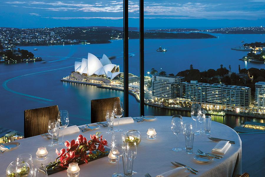 View from Shangri-la hotel, Sydney