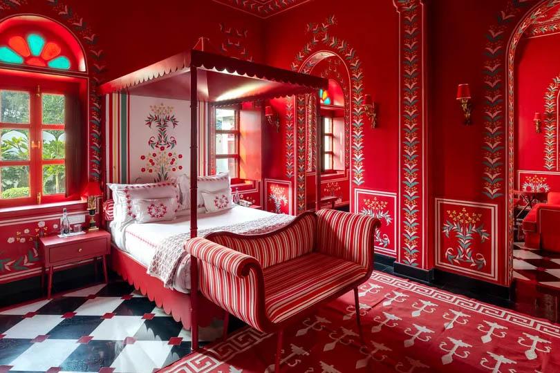 Relax in the spectacular roomsat Villa Palladio in Jaipur | Photo credit: Villa Palladio