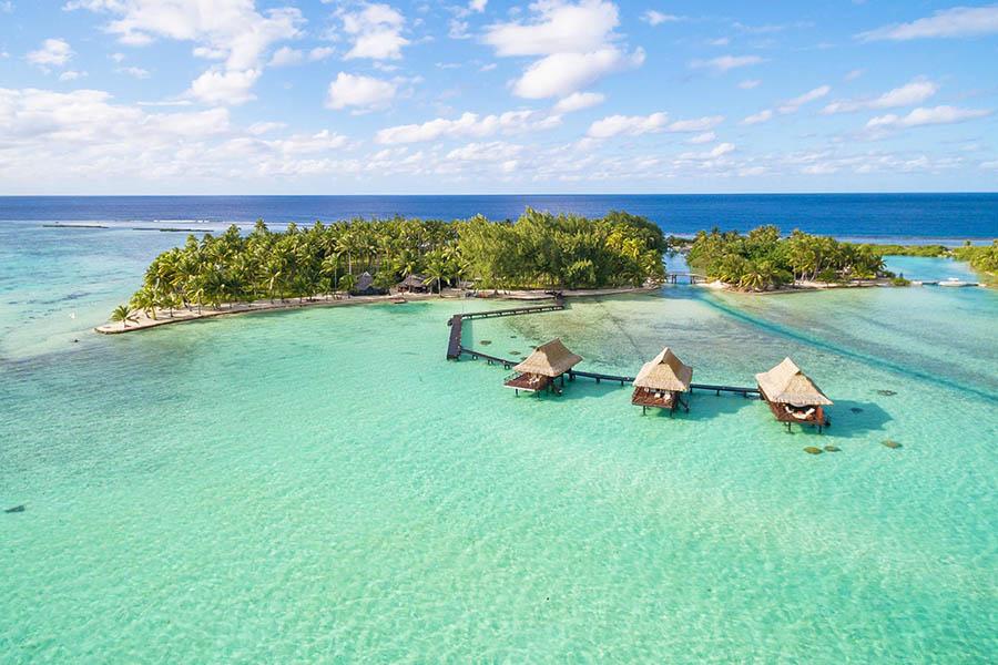 Stay on Vahine Private Island, French Polynesia | Photo credit: Vahine Island Resort and Spa