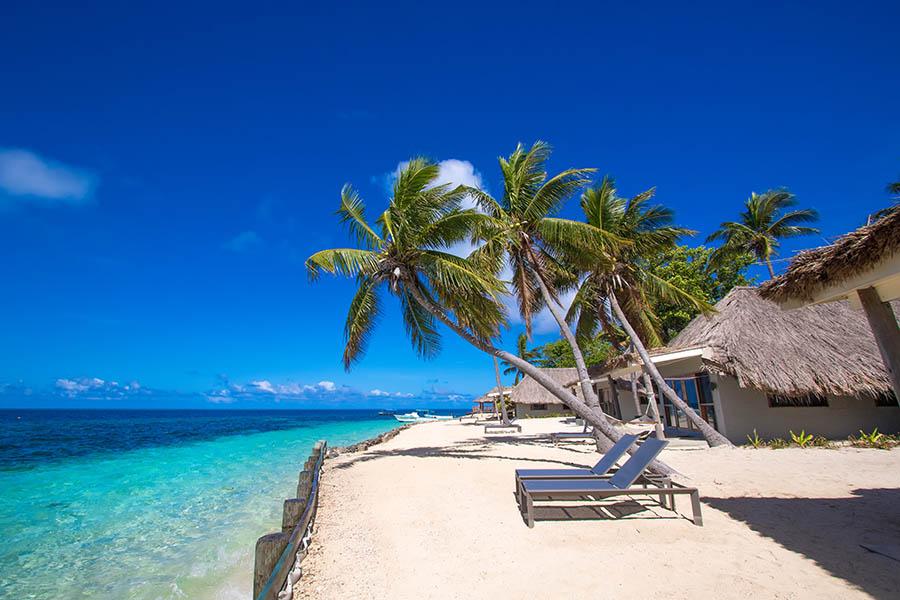 Stay in a South Beach Front Bure at Castaway Island | Travel Nation