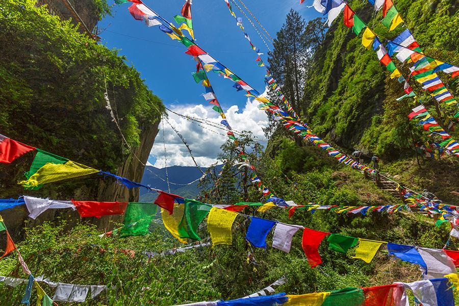 Watch prayer flags fluttering as you trek in Bhutan | Travel Nation
