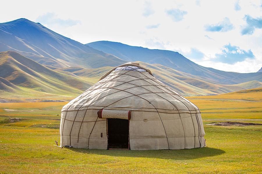 Stay in a yurt in the wilds of Kyrgyzstan, where you can learn about local nomadic life | Travel Nation