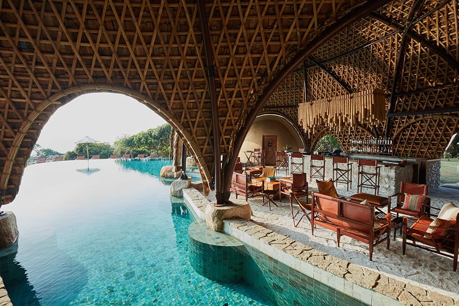 Spend time at the bar and pool at Wild Coast Tented Camp | Photo credit: Wild Coast Tented Camp
