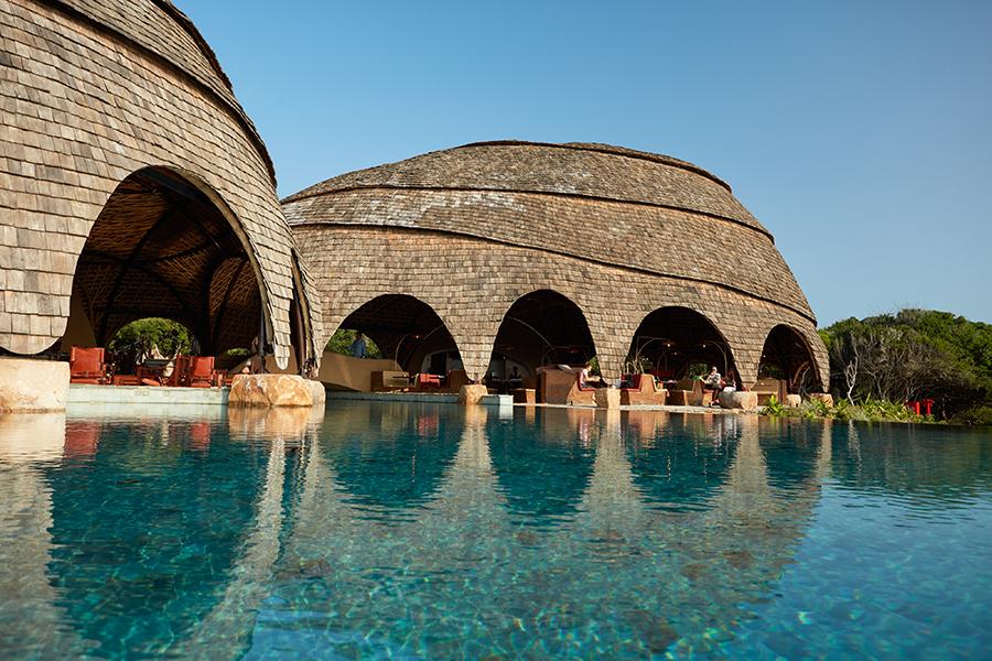 Take in the bold and unique design of Wild Coast Tented Camp | Photo credit: Wild Coast Tented Camp