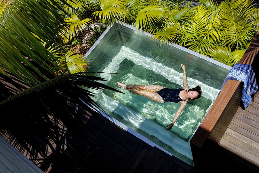 Dive into your plunge pool at Capella Lodge | Photo credit: Capella Lodge