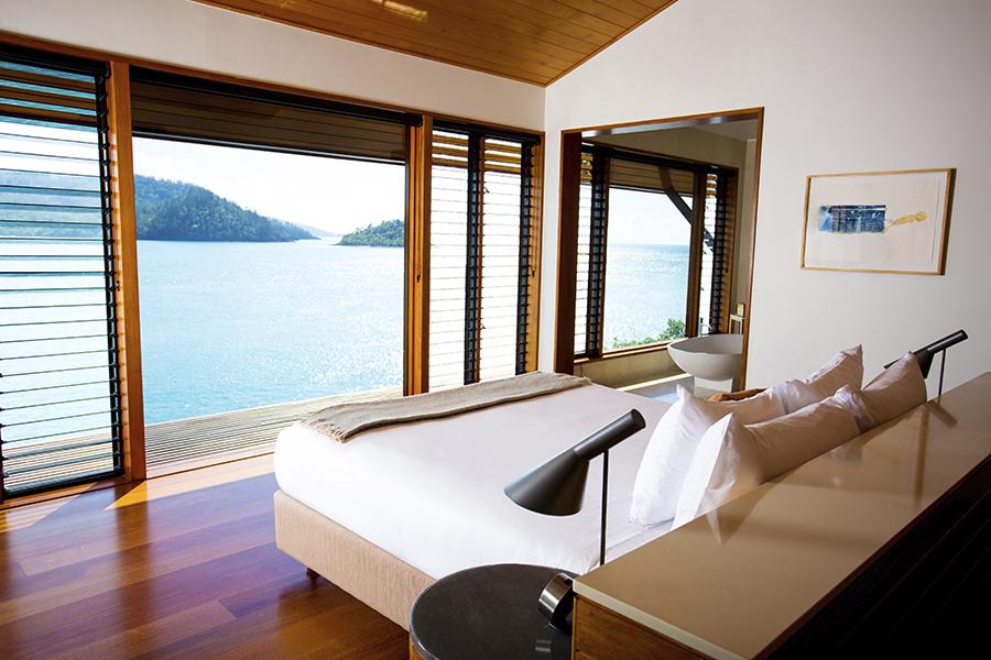 Start your day with sweeping views from your seafront room at Qualia | Photo credit: Qualia