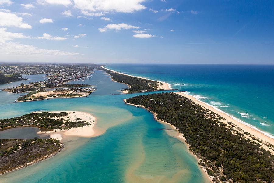 Explore the scenic beaches of Lakes Entrance | Photo credit: Visit Victoria