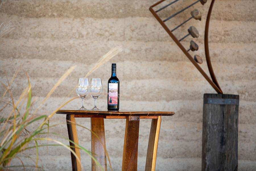 Sip red wine at Rosby Wines cellar door | Photo credit: Destination New South Wales