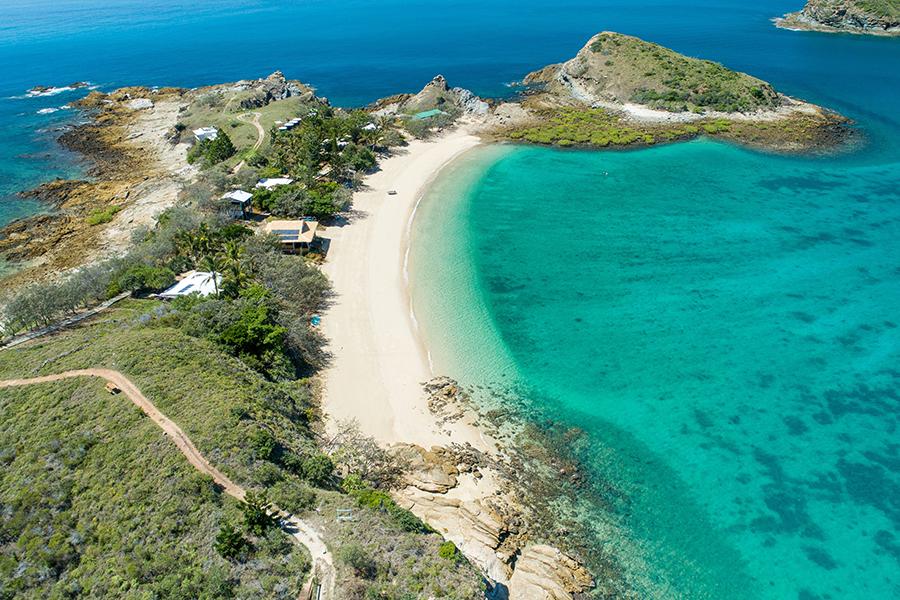 Stroll along the incredible beaches on Pumpkin Island | Photo credit: Tourism and Events Queensland
