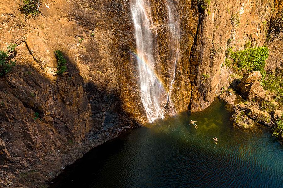 Swim in the Kimberley's incredible waterfalls | Photo credit: El Questro