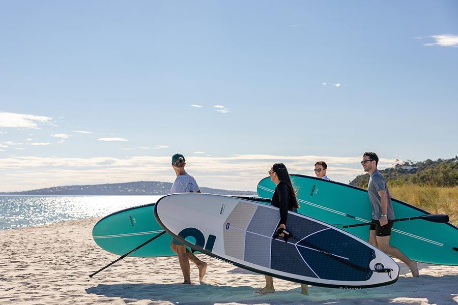 Learn to surf on along the Great Ocean Road | Photo credit: Visit Victoria