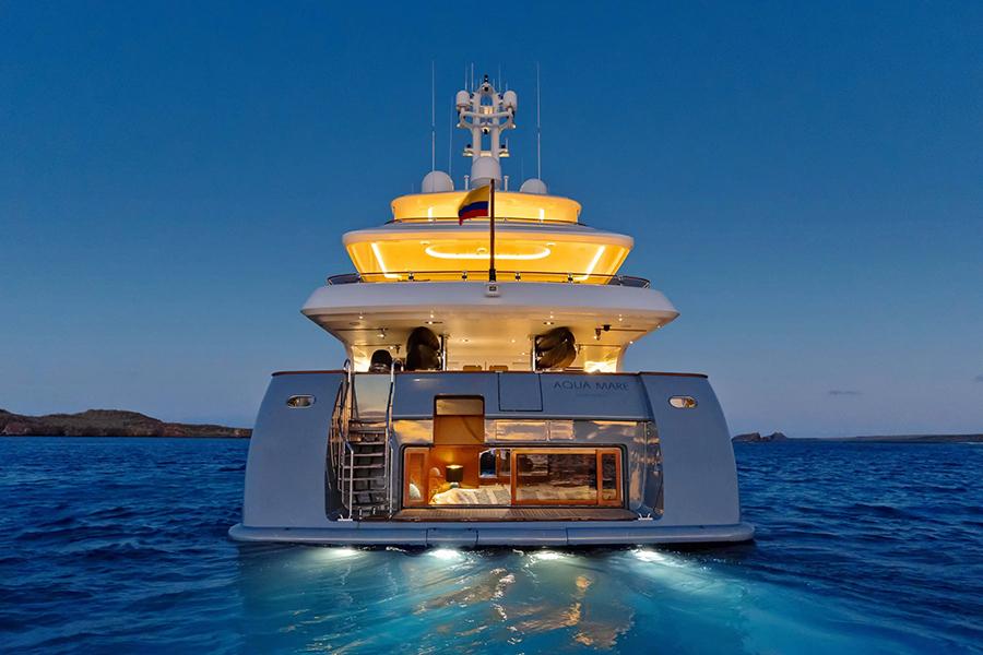 Relax on board the luxurious Aqua Mare in the Galapagos | Photo credit: Aqua Mare