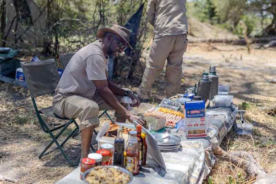 Enjoy the relaxed atmosphere of camp life in Botswana | Photo credit: Bushways Safari
