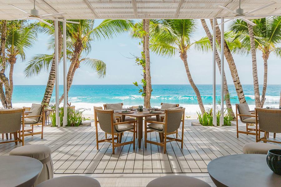 Tuck into breakfast overlooking the ocean at Cheval Blanc | Photo credit: Cheval Blanc