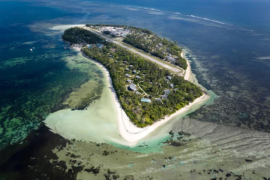 Fly in a private plane to Platte Island in the Seychelles | Photo credit: Waldorf Astoria Platte Island