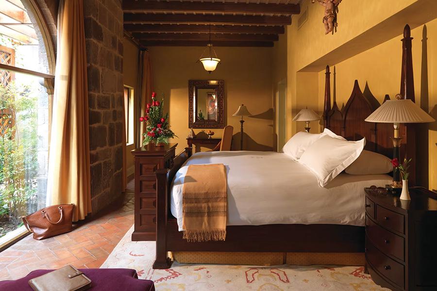 Relax in your tranquil hideaway at Belmond Hotel Monasterio | Photo credit: Belmond