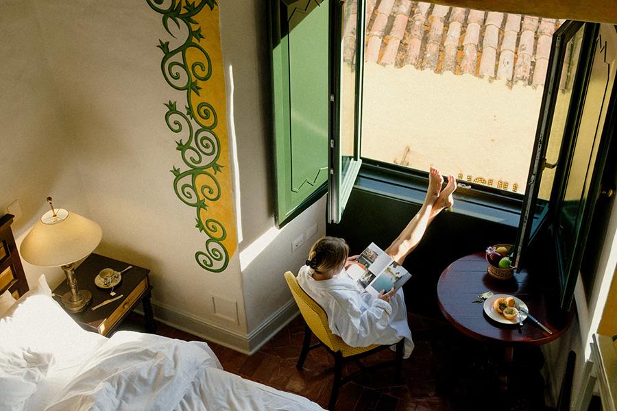 Unwind in the comfort of your elegant suite at Belmond Hotel Monasterio | Photo credit: Belmond