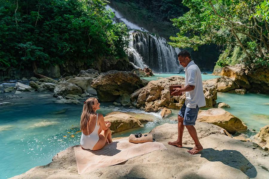 Discover the hidden Lapopu waterfall from Nihi Sumba | Photo credit: Nihi Sumba
