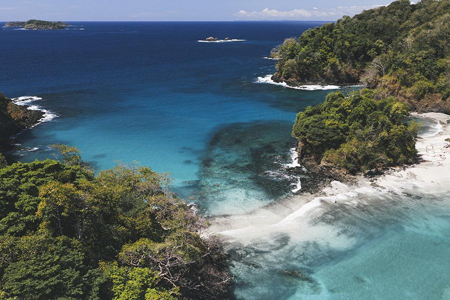 Gaze over turquoise waters and white sand at Islas Secas Resort | Photo credit: Islas Secas