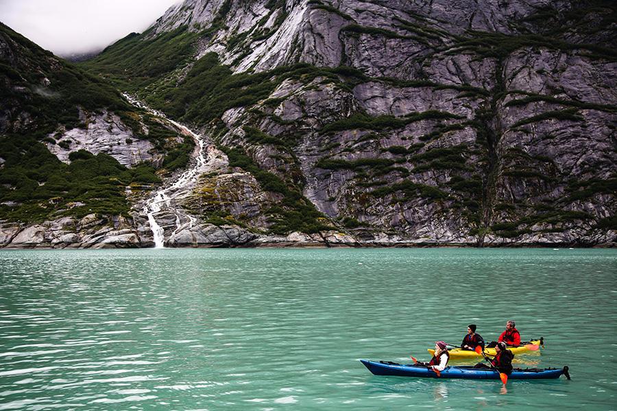 Explore by kayak with UnCruise in Alaska | Photo credit: Uncruise