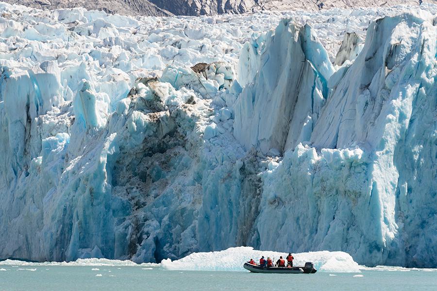 Admire the breath-taking Dawes Glacier with UnCruise | Photo credit: Uncruise