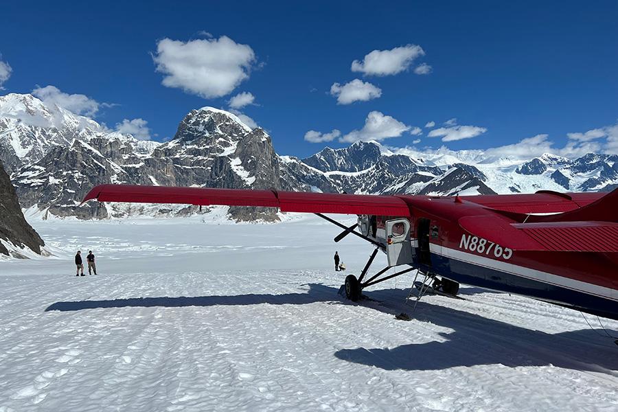Take a flightseeing tour in Denali, landing on a glacier | Travel Nation