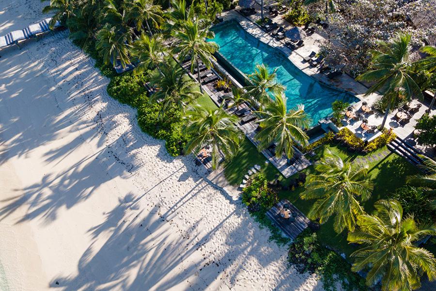 Stroll along the soft sand at Tokoriki Island Resort | Photo credit: Tokoriki Island Resort