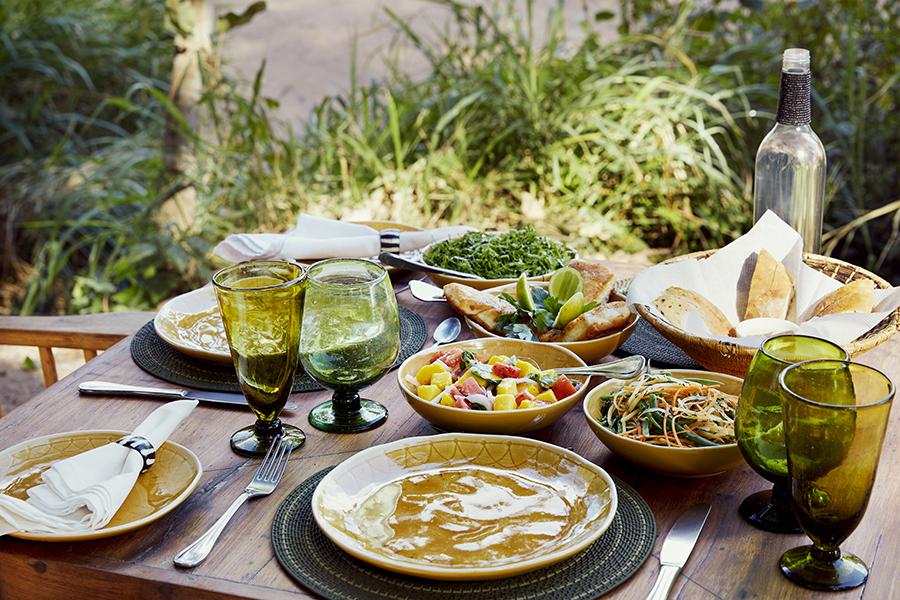 Savour a delicious al fresco meal at Jongomero, Ruaha National Park, Tanzania | Photo credit: LABA LABA