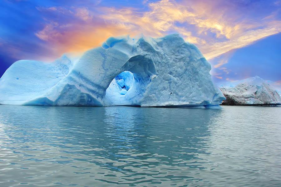 See sunset over the Spegazzini Glacier | Travel Nation