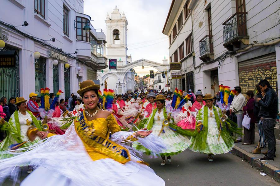Sucre is a thriving university city filled with Bolivian bright young things