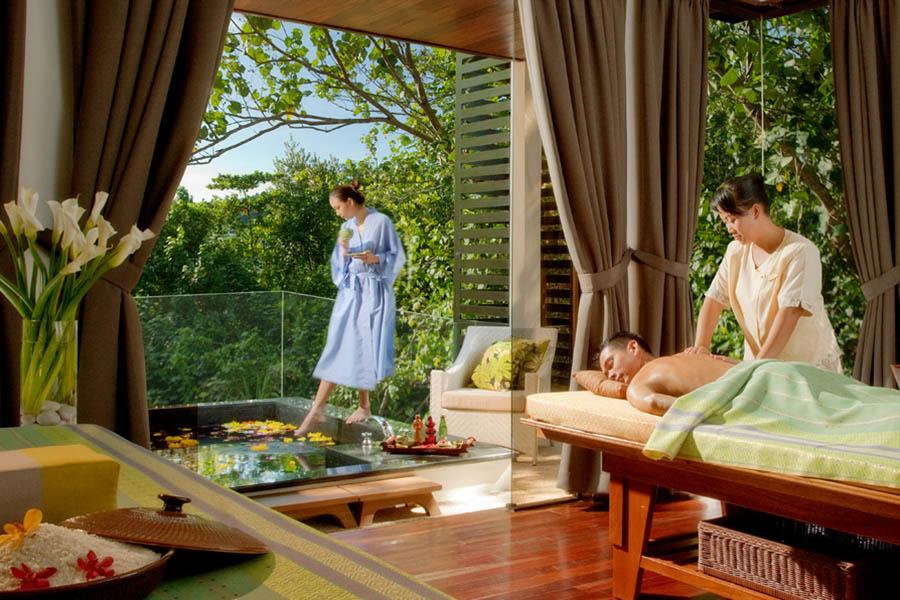 Unwind after your exciting active honeymoon | Photo credit: www.gayaislandresort.com