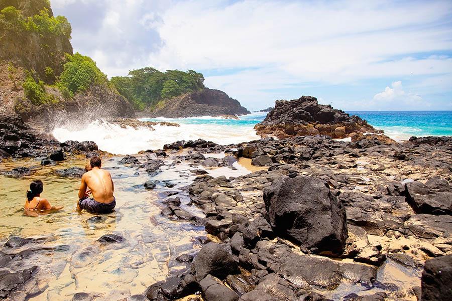 Cool off in rocky natural pools on Fernando de Noronha | Travel Nation