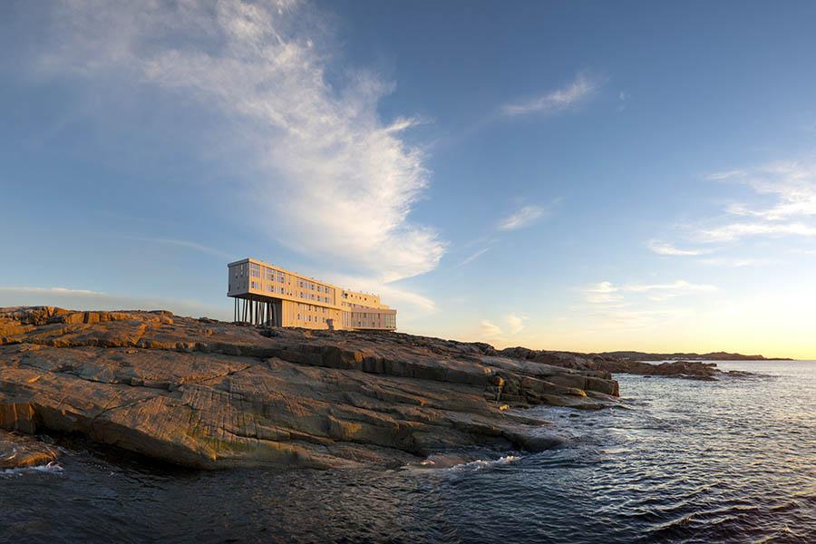 Enjoy the dramatic setting of Fogo Island Inn | Credit: Fogo Island Inn