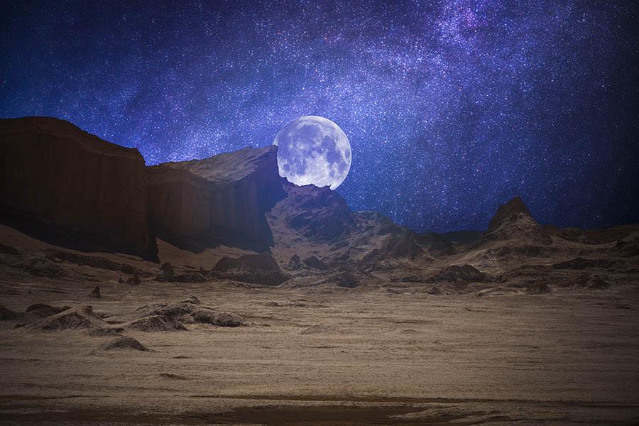 Watch the moon rise over the Atacama Desert | Travel Nation