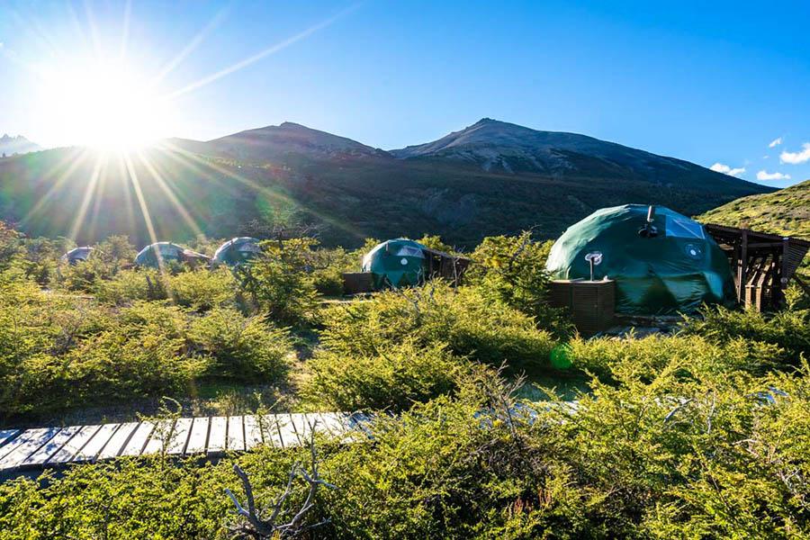 Wake up to amazing views at Ecocamp Patagonia | Photo credit: Ecocamp Patagonia